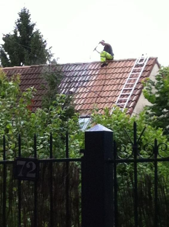 Nettoyage de toiture