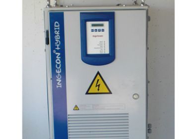 Una caja que dice ingecon hybrid