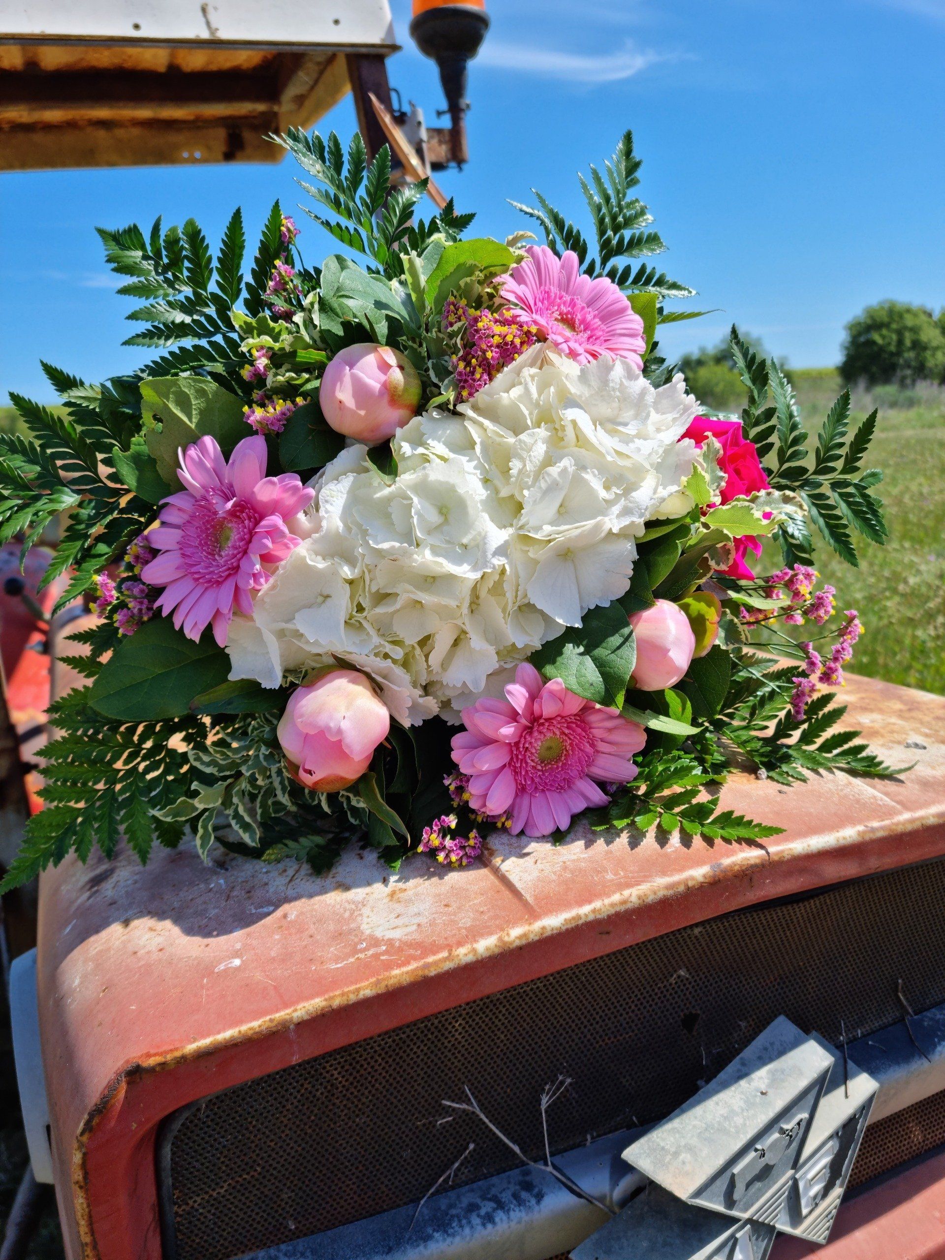 Bouquet de fleurs fraîches