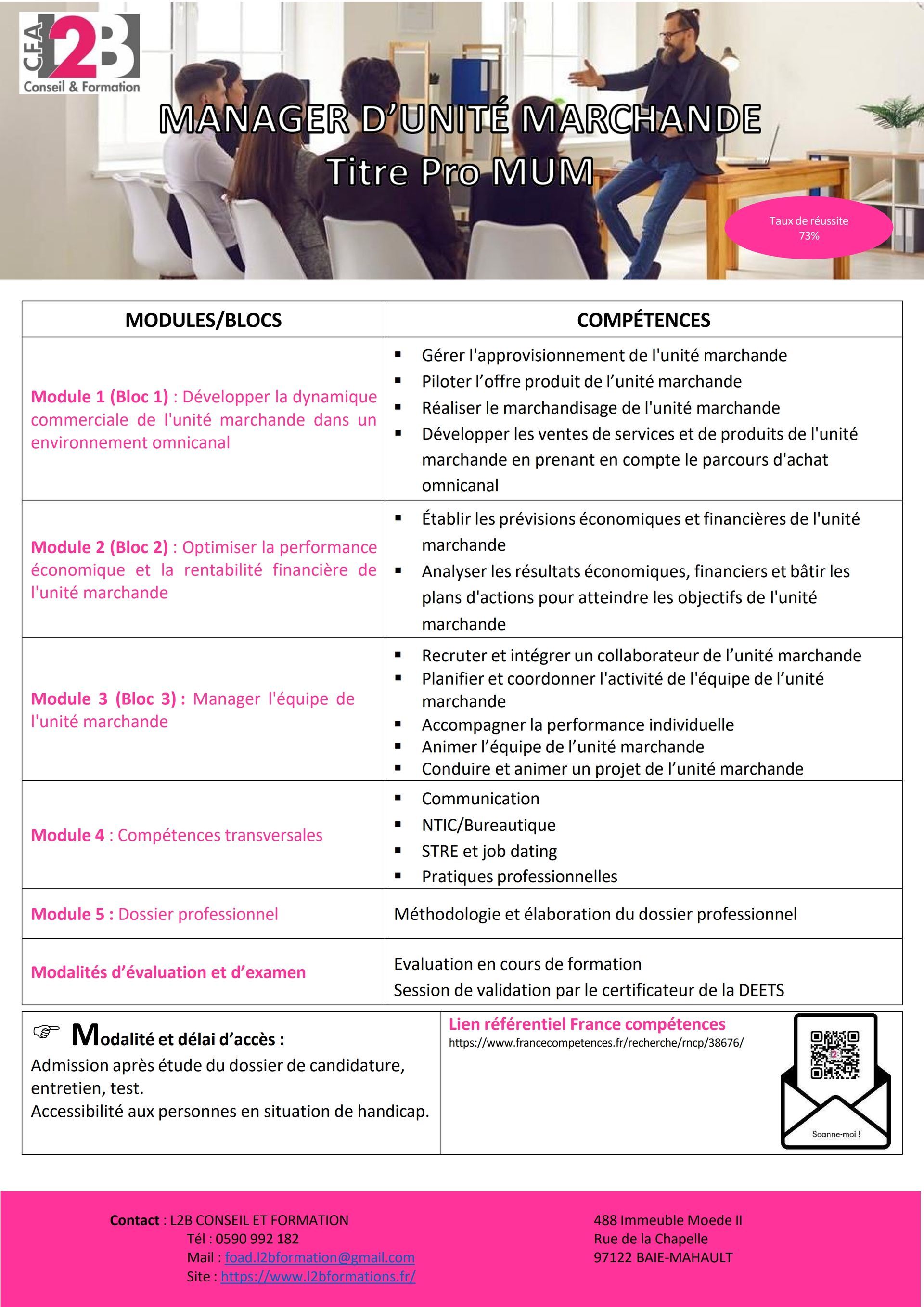 Formation Manager titre d'unité pro marchande - page 2