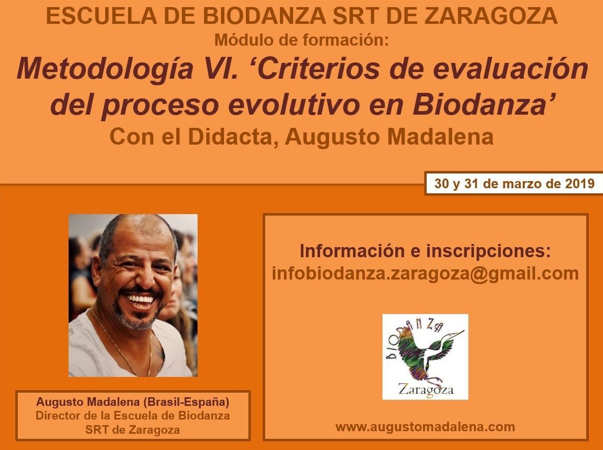 Metodología VI. Criterios de Evaluación del Proceso Evolutivo en Biodanza