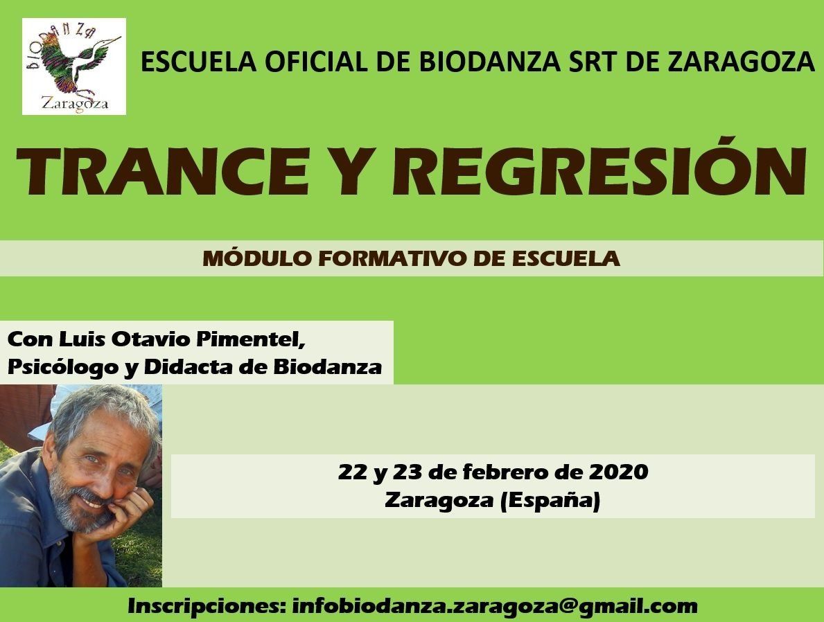 Módulo de Formación 'Trance y Regresión', con Luis Otavio Pimentel
