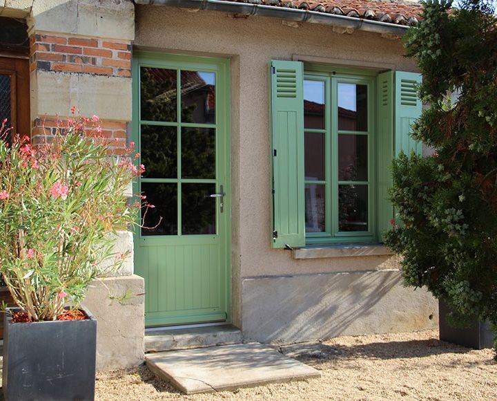 Porte d'entrée classique