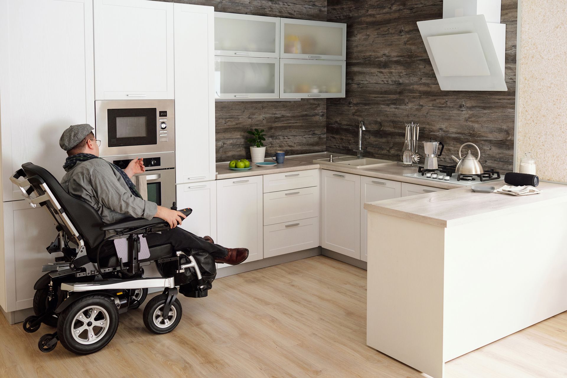 Cuisine accessible personnes à mobilité réduite