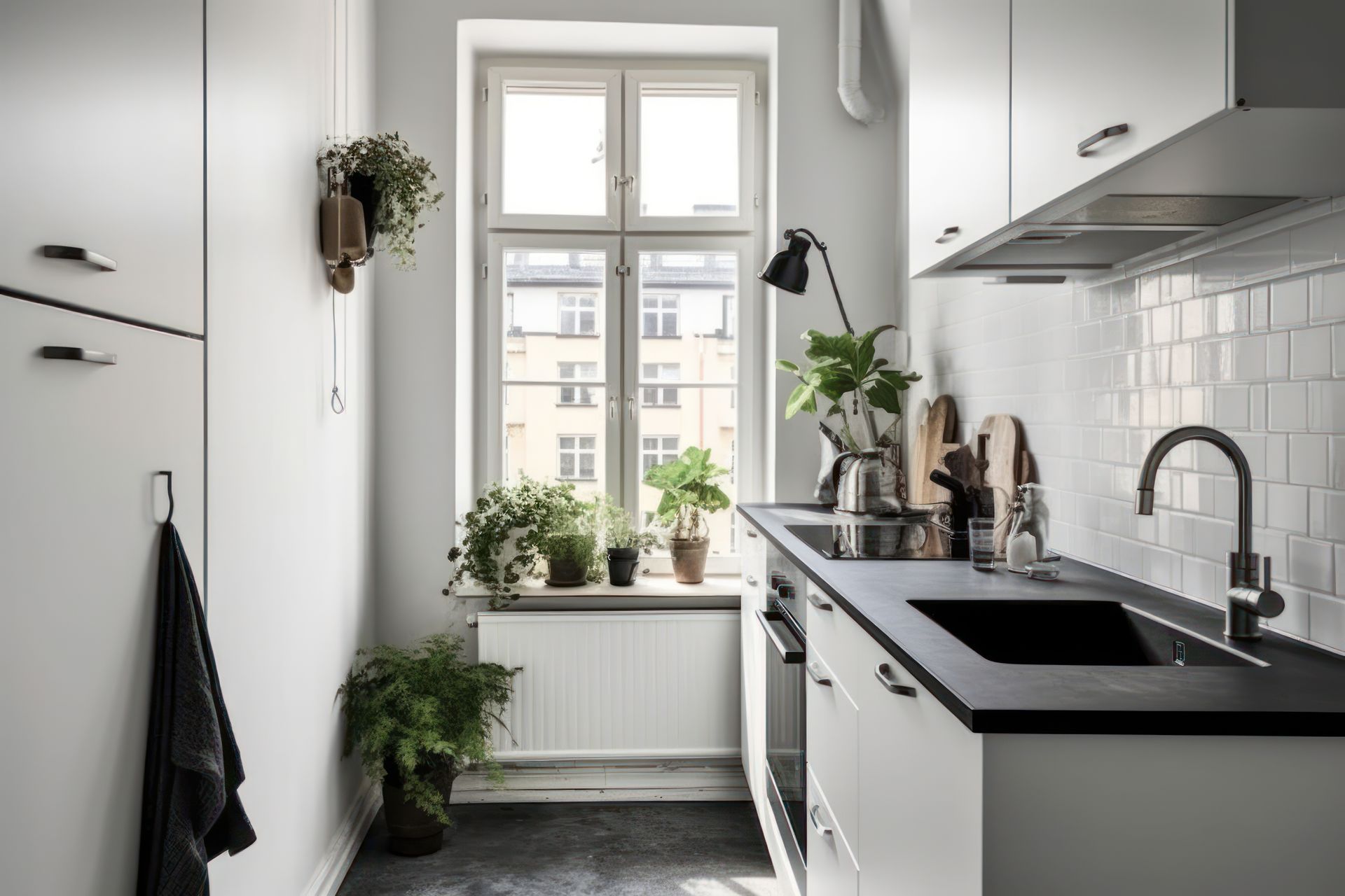 Cuisine d'un appartement