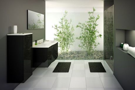 Salle de bain zen nature