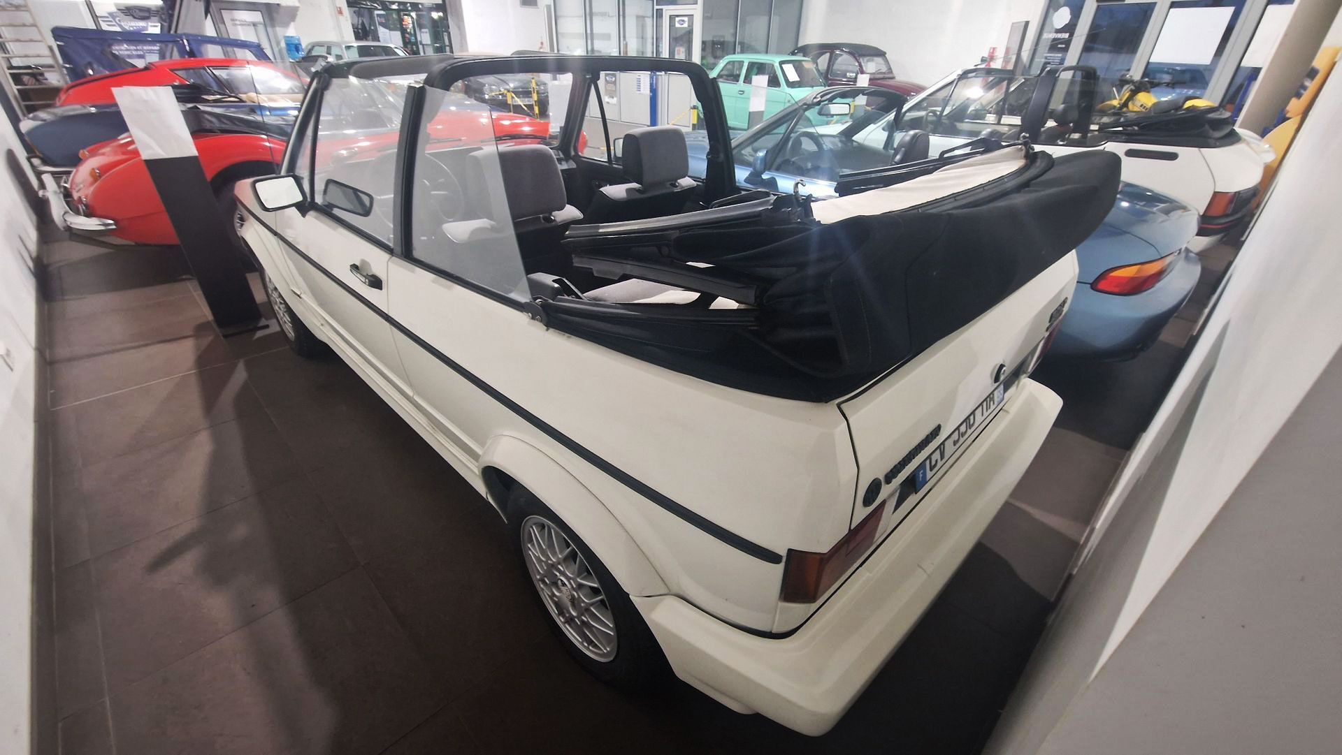 Volkswagen Golf cabriolet GLI vue arrière