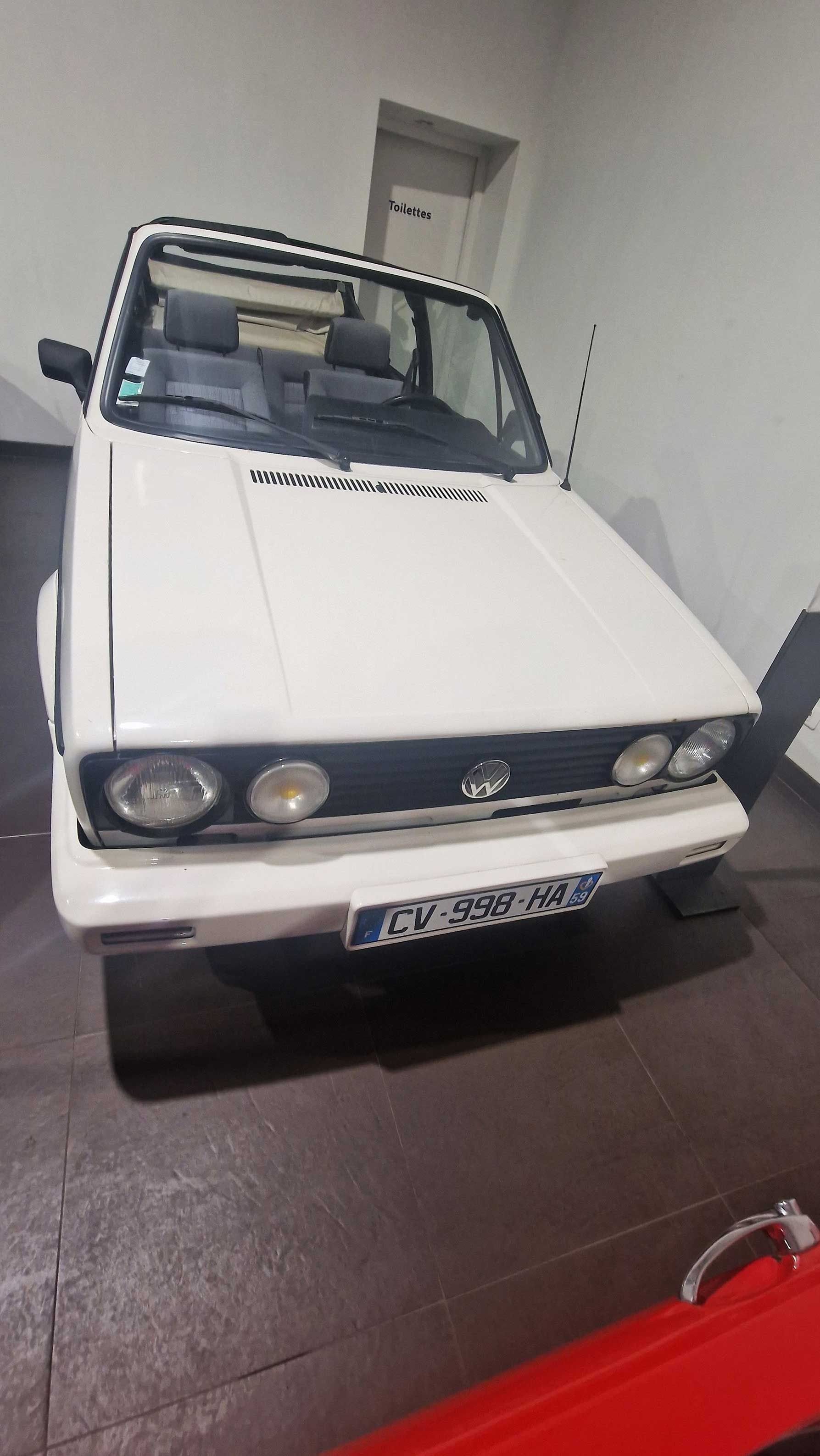 Volkswagen Golf cabriolet GLI vue avant