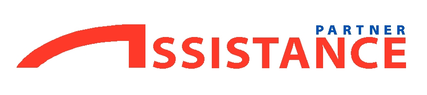Ein rot-blaues Logo für den Assistance-Partner