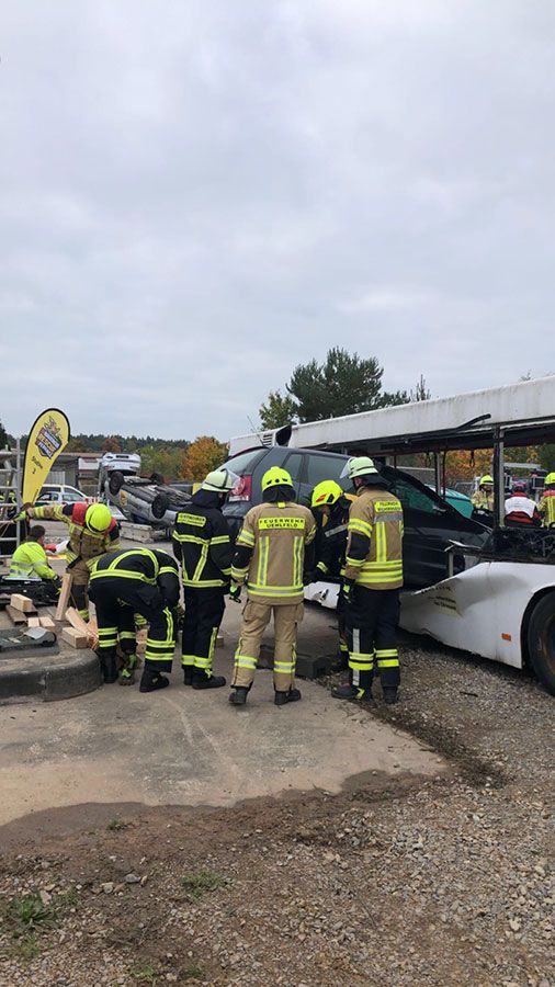 Bewölkter Himmel beim Seminar für technische Hilfeleistung
