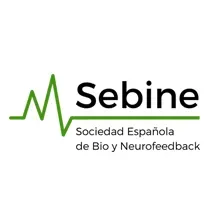 The logo for sebine sociedad española de bio y neurofeedback.
