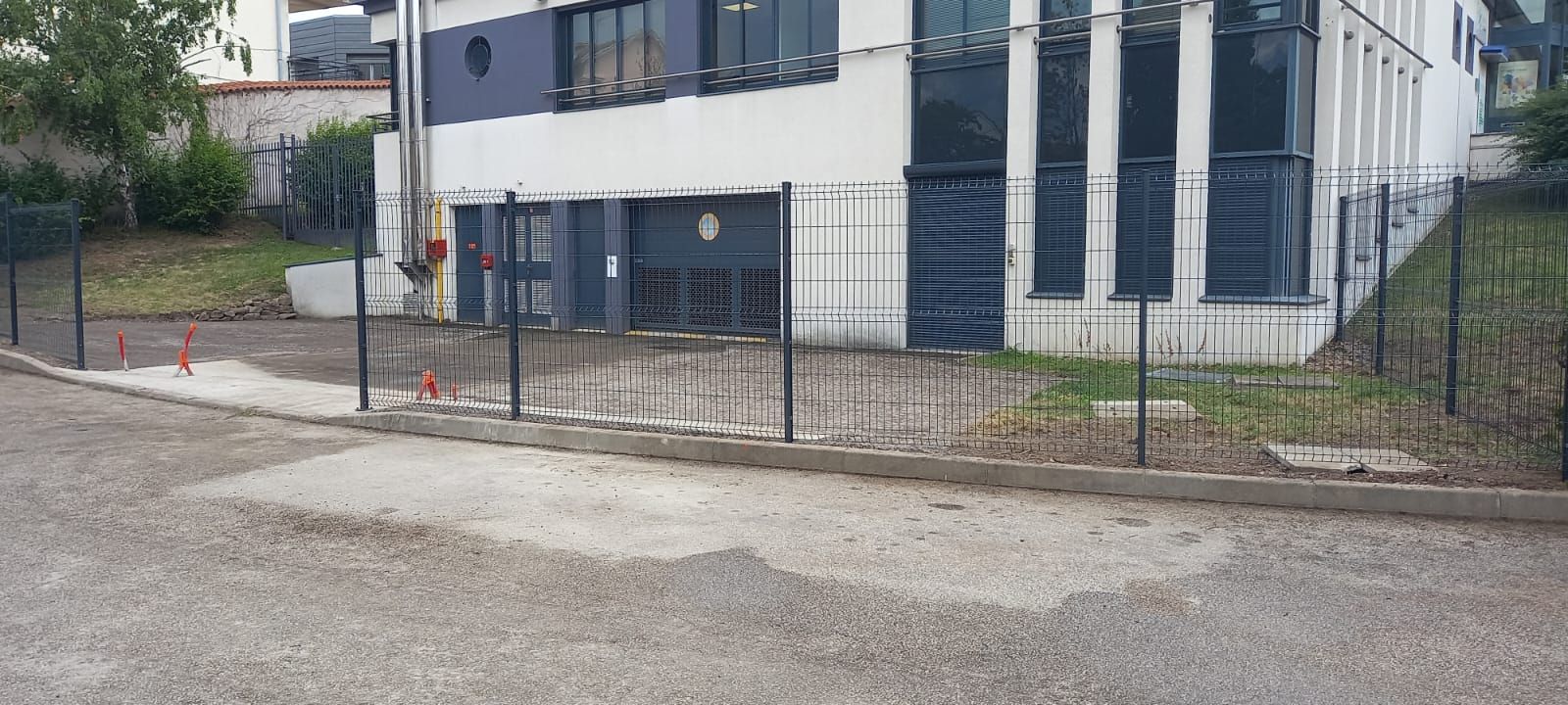 Création clôture grillagée