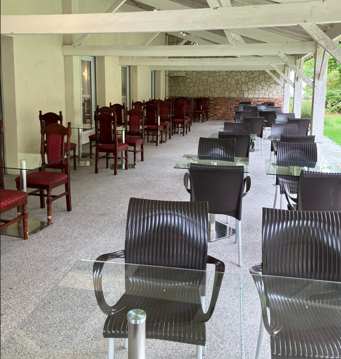 Une terrasse ombragée