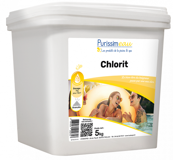 Produit chlorit pour piscine