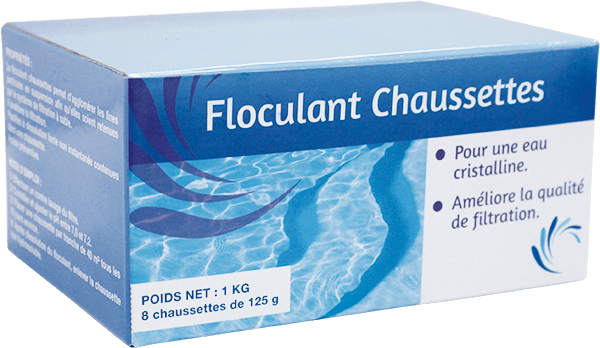 Produit pour filtrer l'eau de la piscine