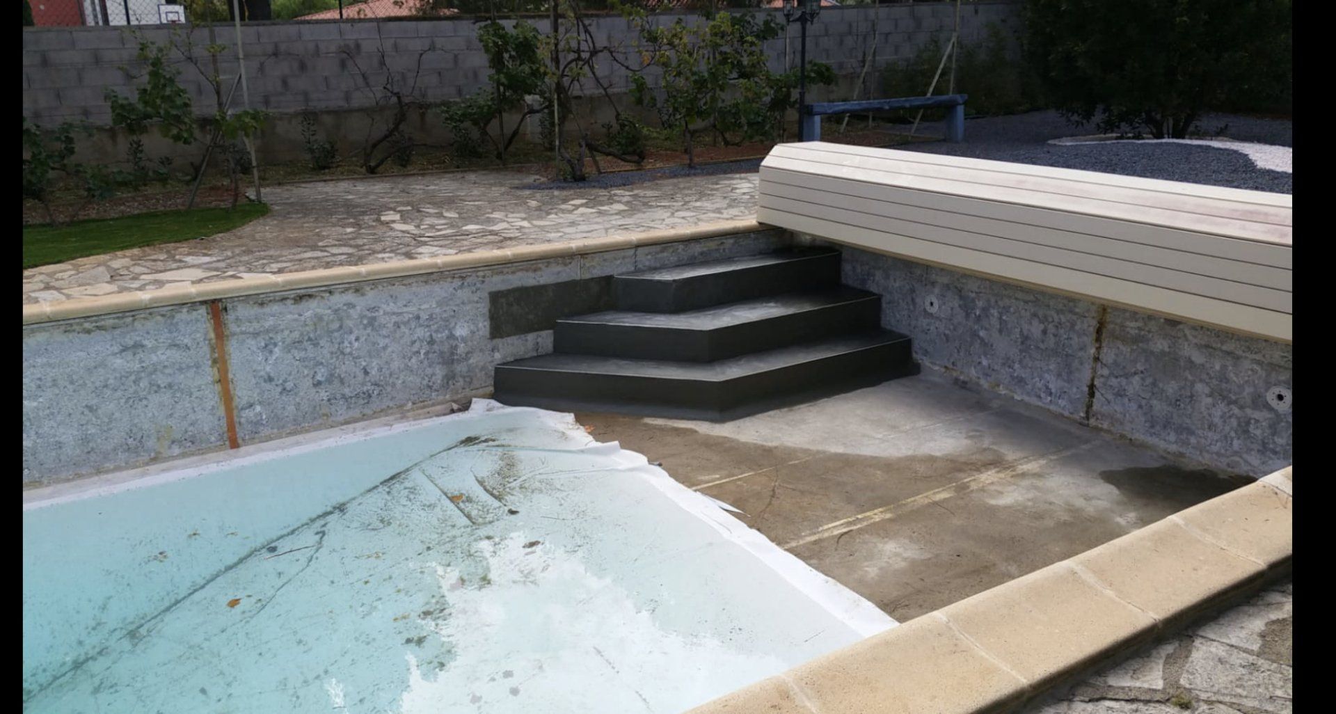Vidange d'une piscine