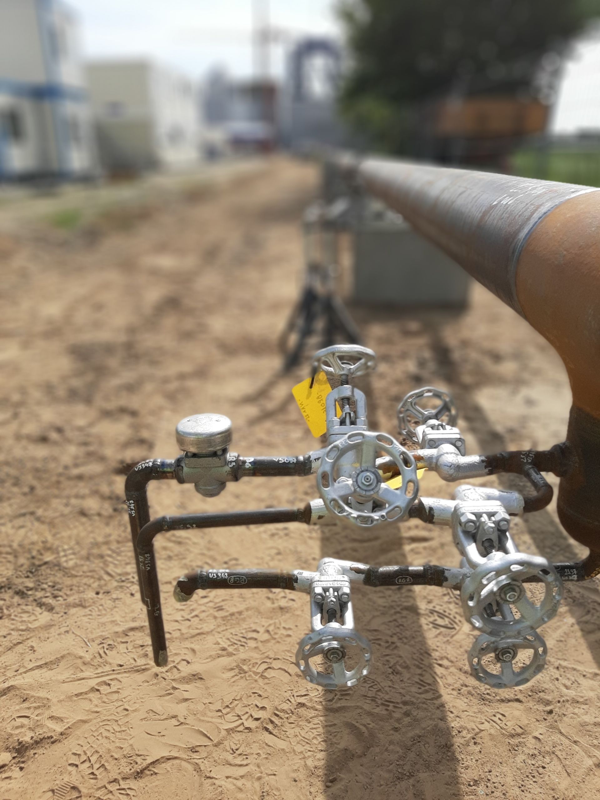 Steam network pipeline