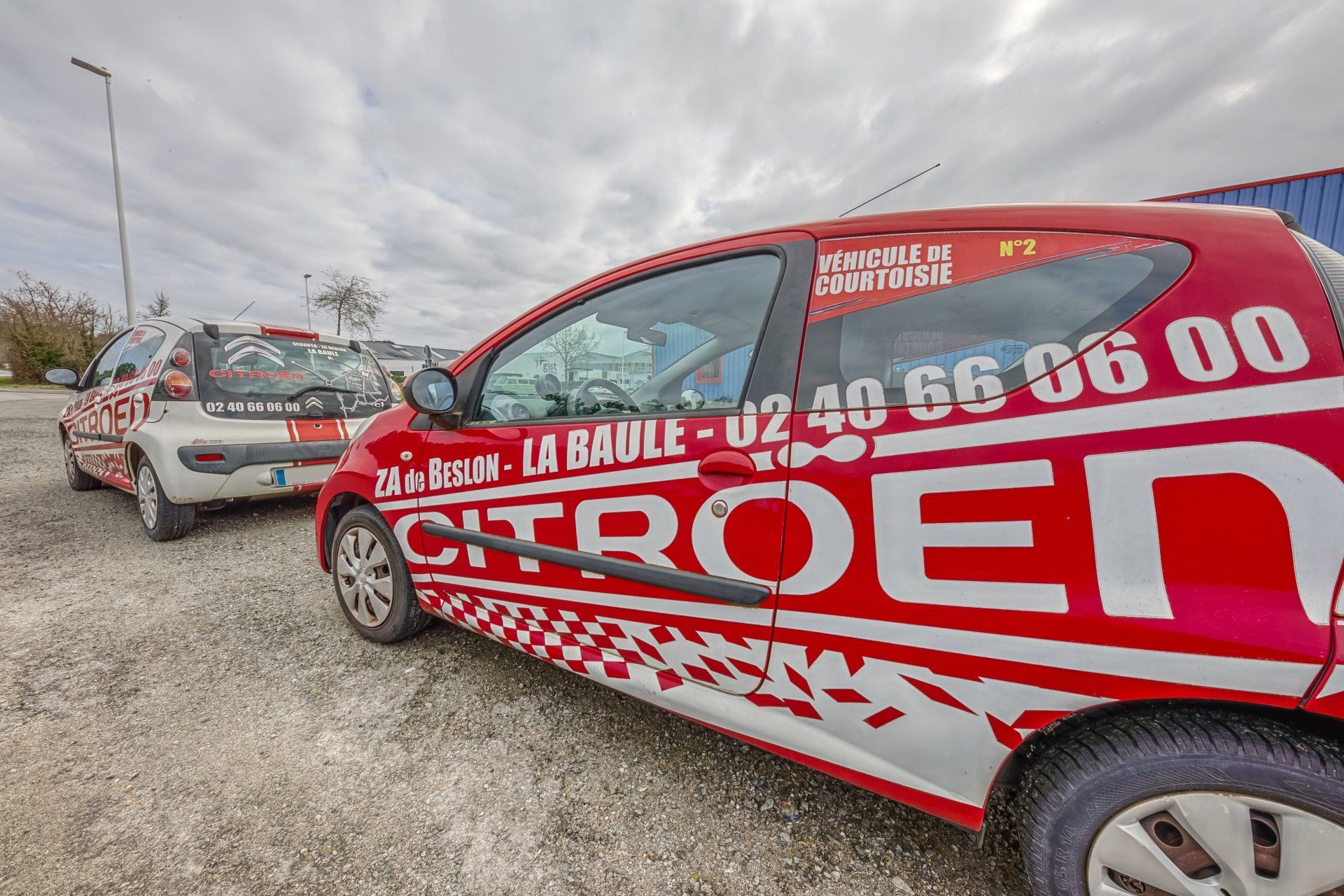 voiture publicitaire Citroën