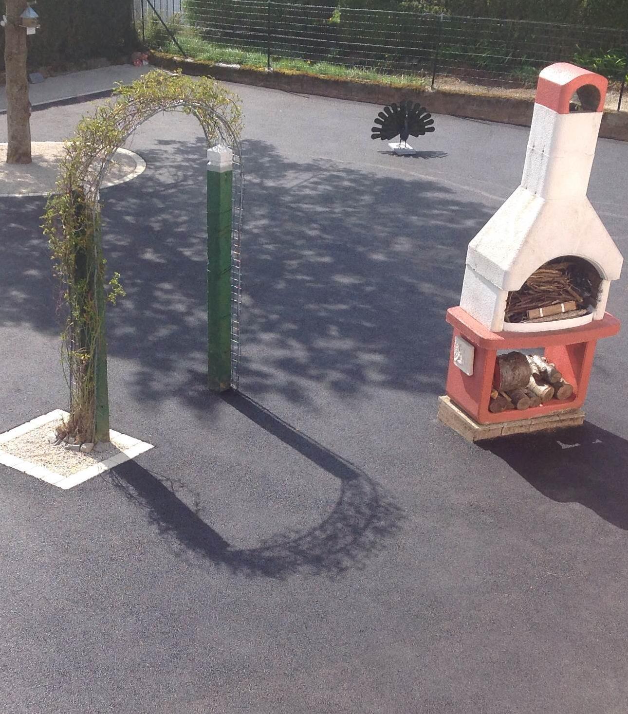 Après travaux de goudronnage