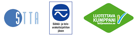 Sertifikaatteja ja logoja
