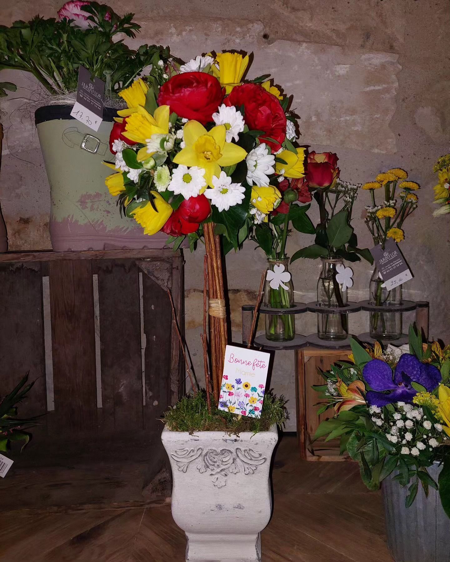 bouquet sous forme d'arbuste