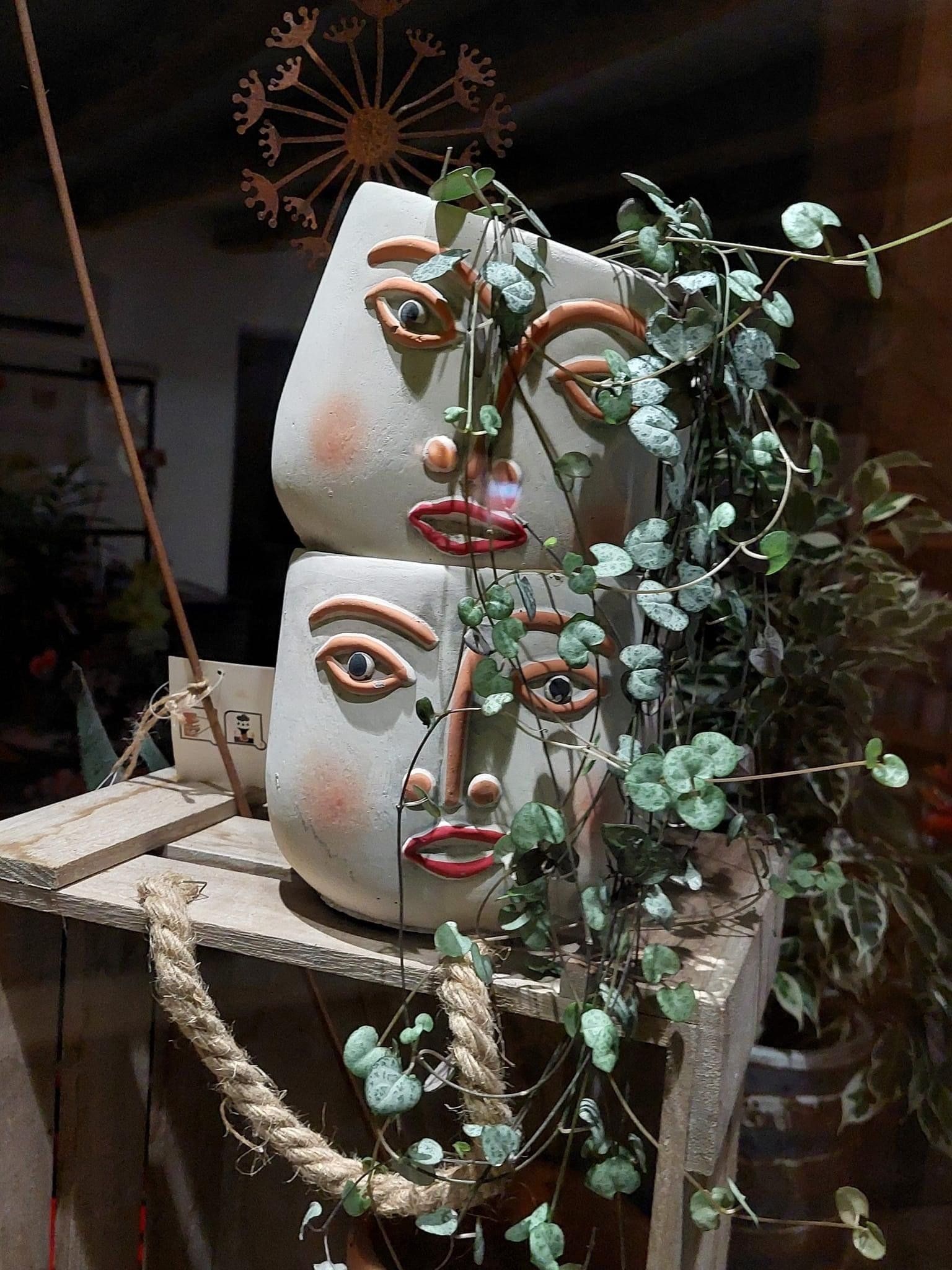 Cache pot pour plantes intérieures extérieures