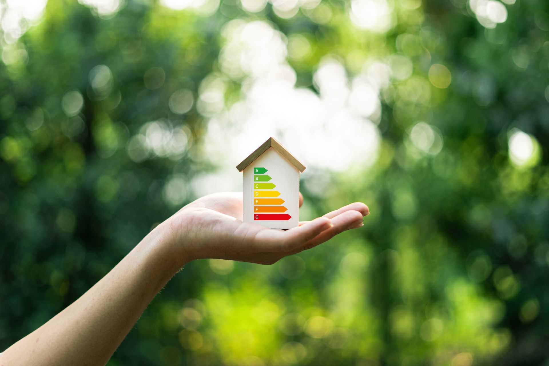 Maison en miniature avec DPE