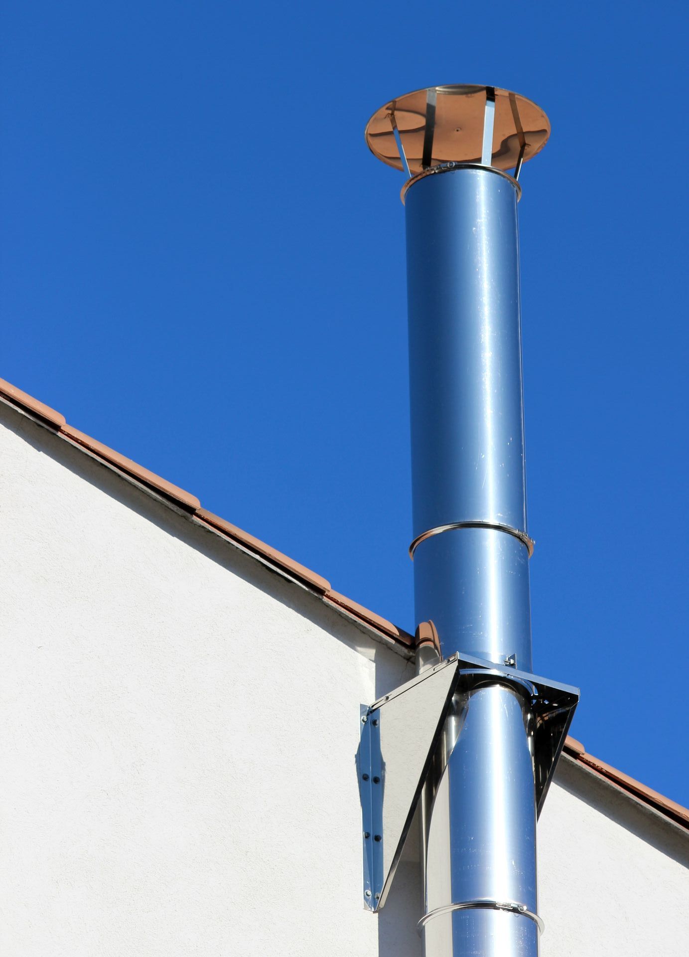 Conduit d'évacuation de fumée de cheminée