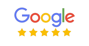 Logo Google et 5 étoiles