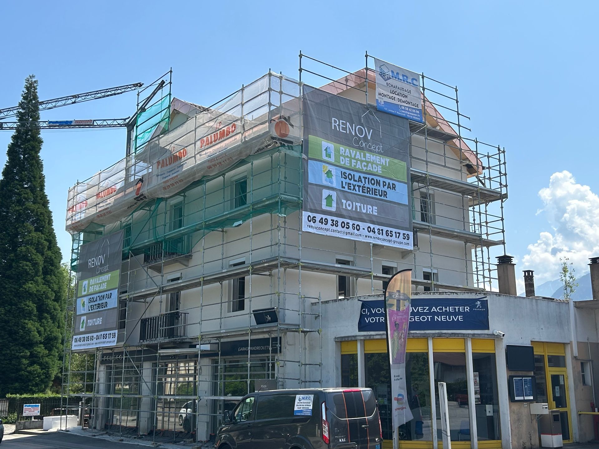 Isolation extérieure d'une maison