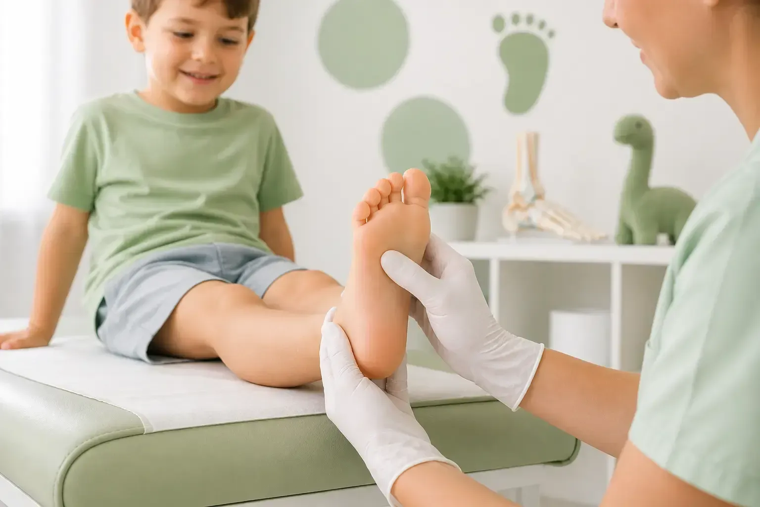 tratamiento de podología infantil