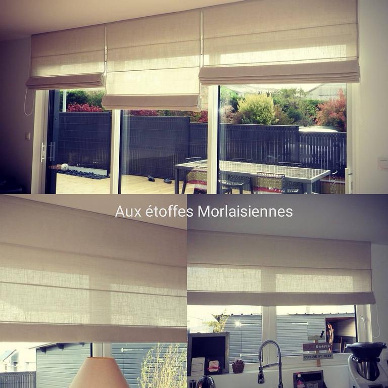 Plusieurs rideaux pour une porte fenêtre