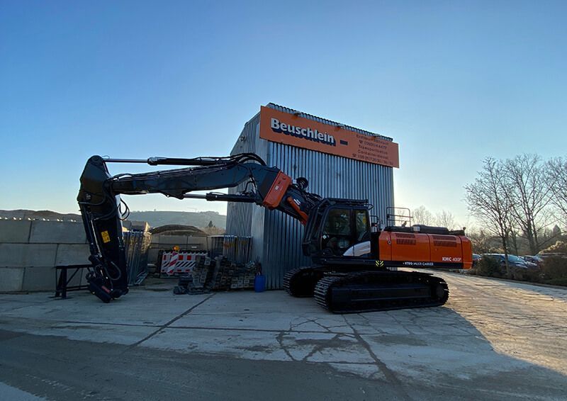 Beuschlein Transportbeton GmbH & Co.KG, 97236 Randersacker, Transportbeton, Entsorgung, Containerdienst, Recycling Baustoffe, Sand - Splitt, Zwischenlagerung, Erdbau, Abbruch, Rückbau, Schwertransporte