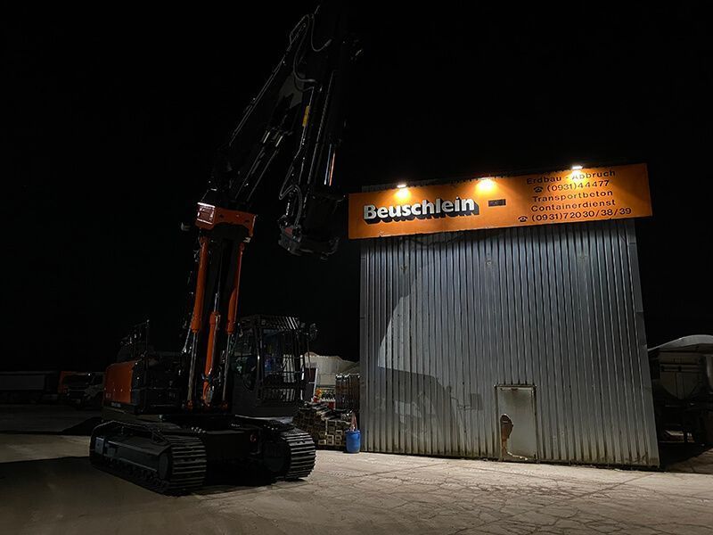 Beuschlein Transportbeton GmbH & Co.KG, 97236 Randersacker, Transportbeton, Entsorgung, Containerdienst, Recycling Baustoffe, Sand - Splitt, Zwischenlagerung, Erdbau, Abbruch, Rückbau, Schwertransporte