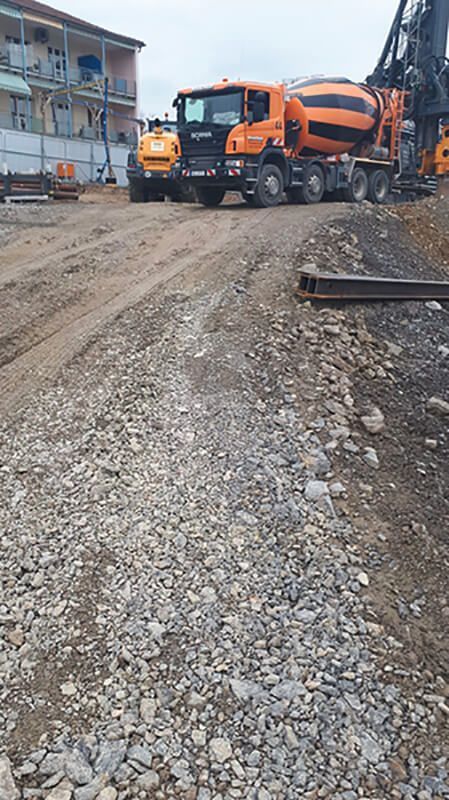 Beuschlein Transportbeton GmbH & Co.KG, 97236 Randersacker, Transportbeton, Entsorgung, Containerdienst, Recycling Baustoffe, Sand - Splitt, Zwischenlagerung, Erdbau, Abbruch, Rückbau, Schwertransporte
