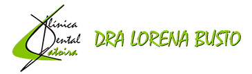 El logo de la clínica dental dr lorena busto