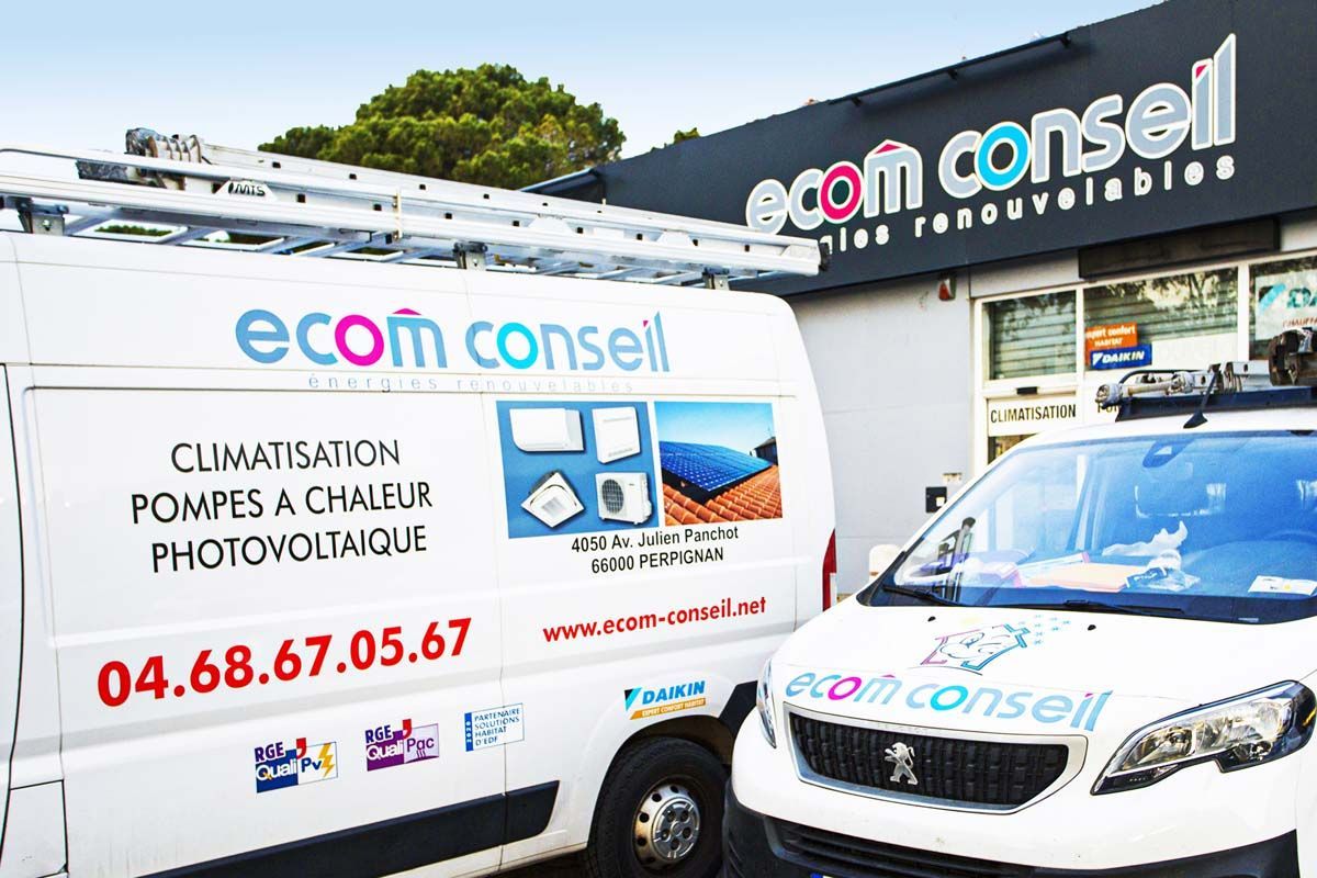 Camion et voiture Ecom Conseil