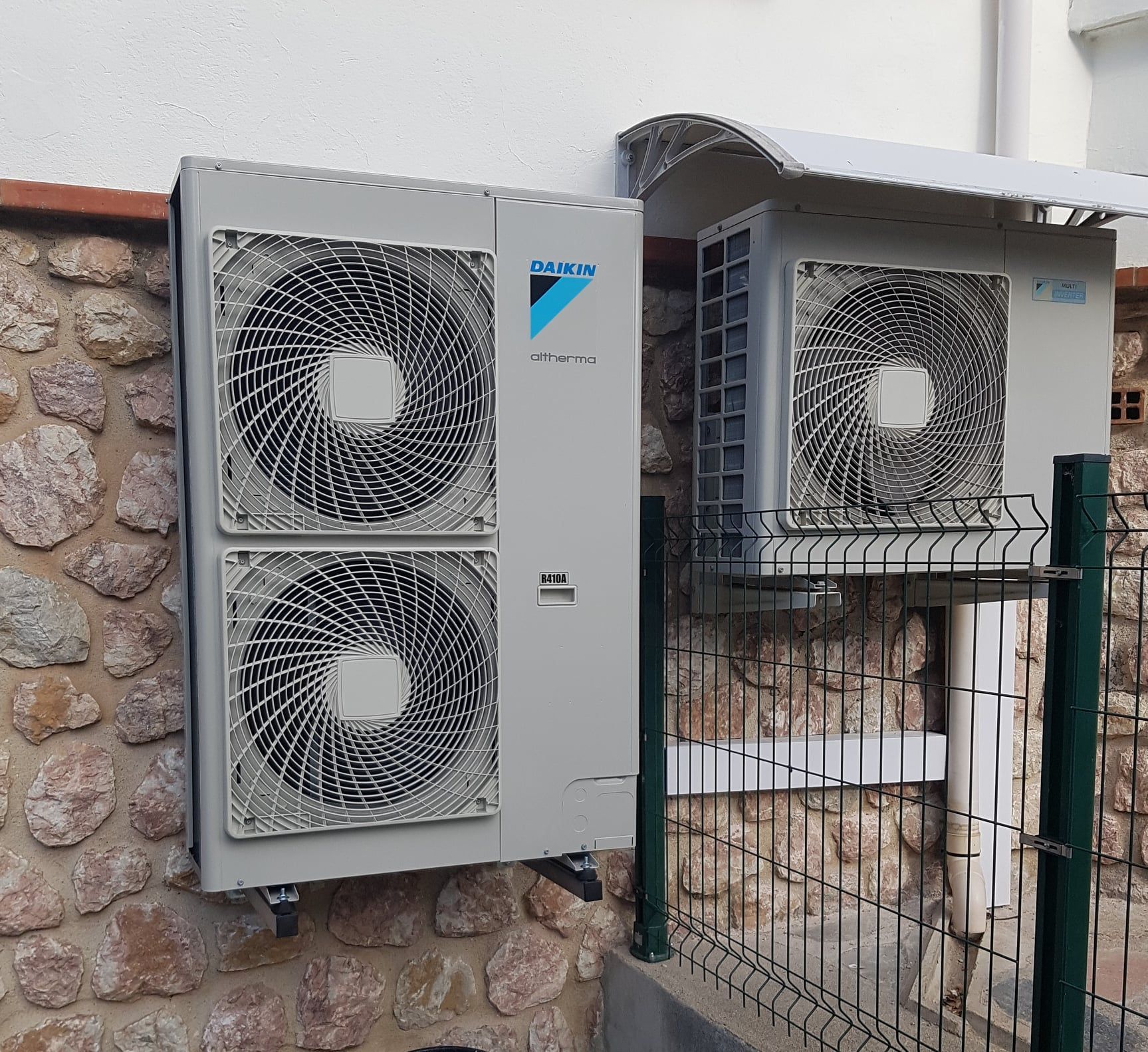 Deux unités extérieures Daikin
