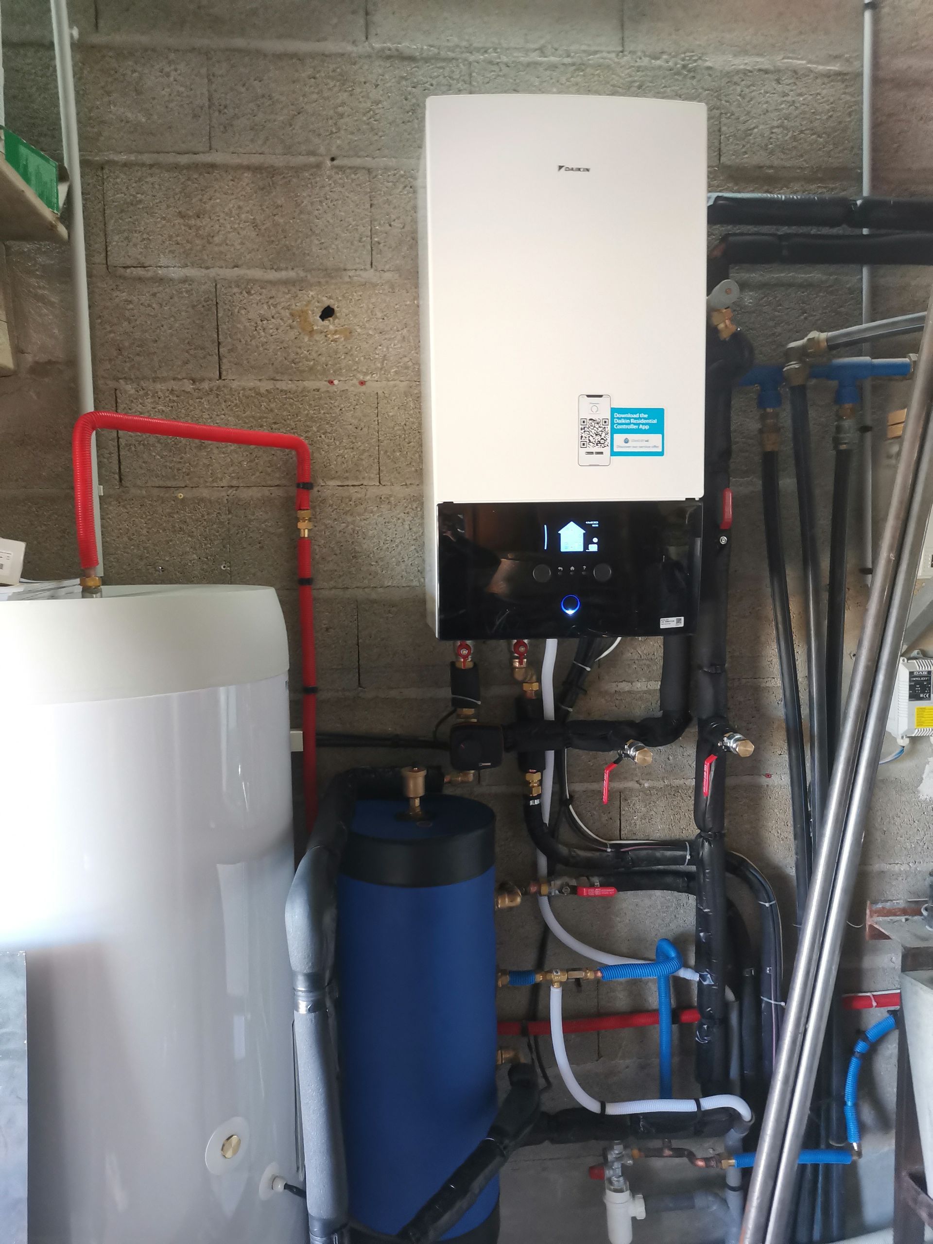 Pompe à chaleur air eau Daikin