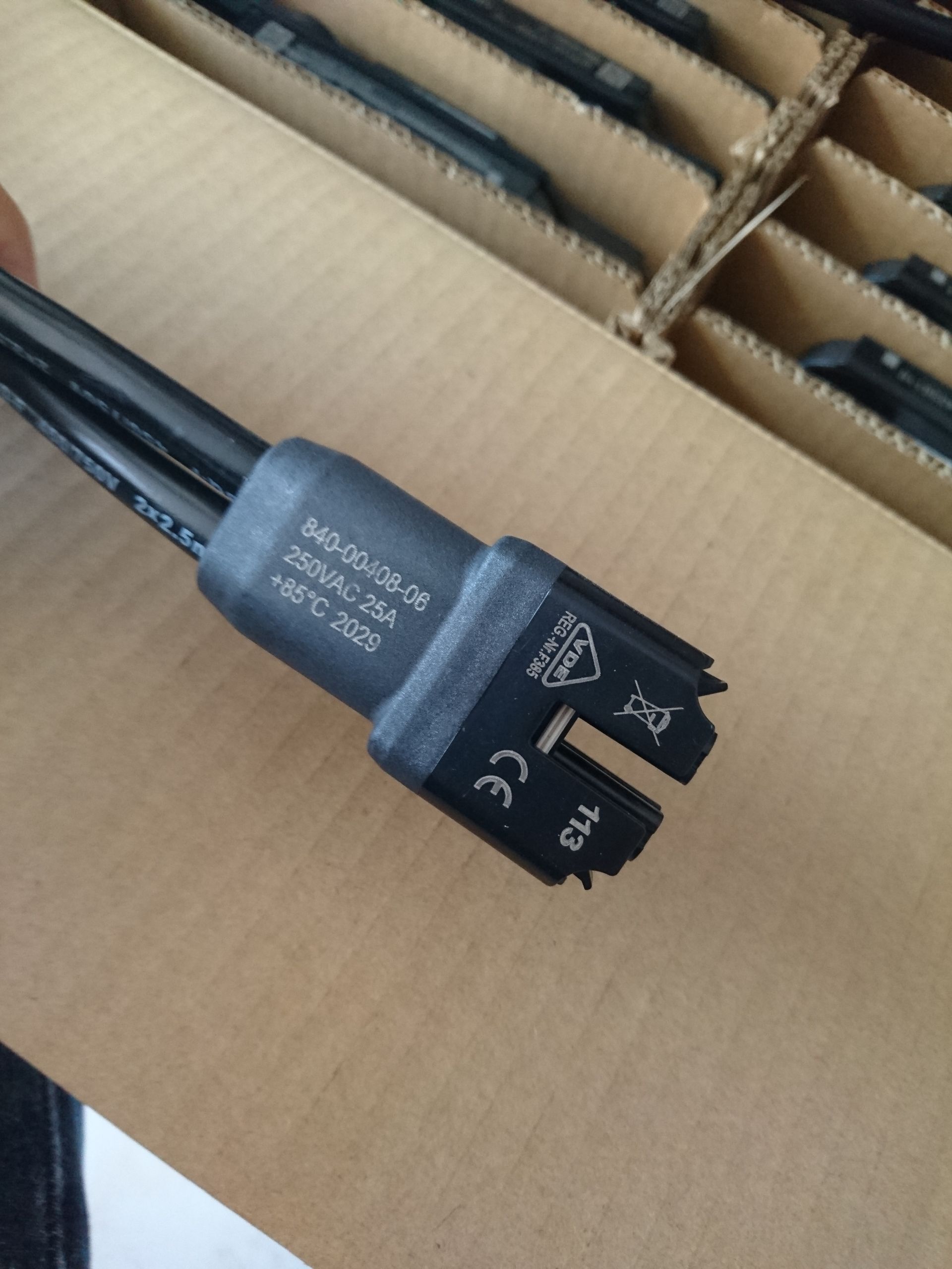 Prise de panneau solaire