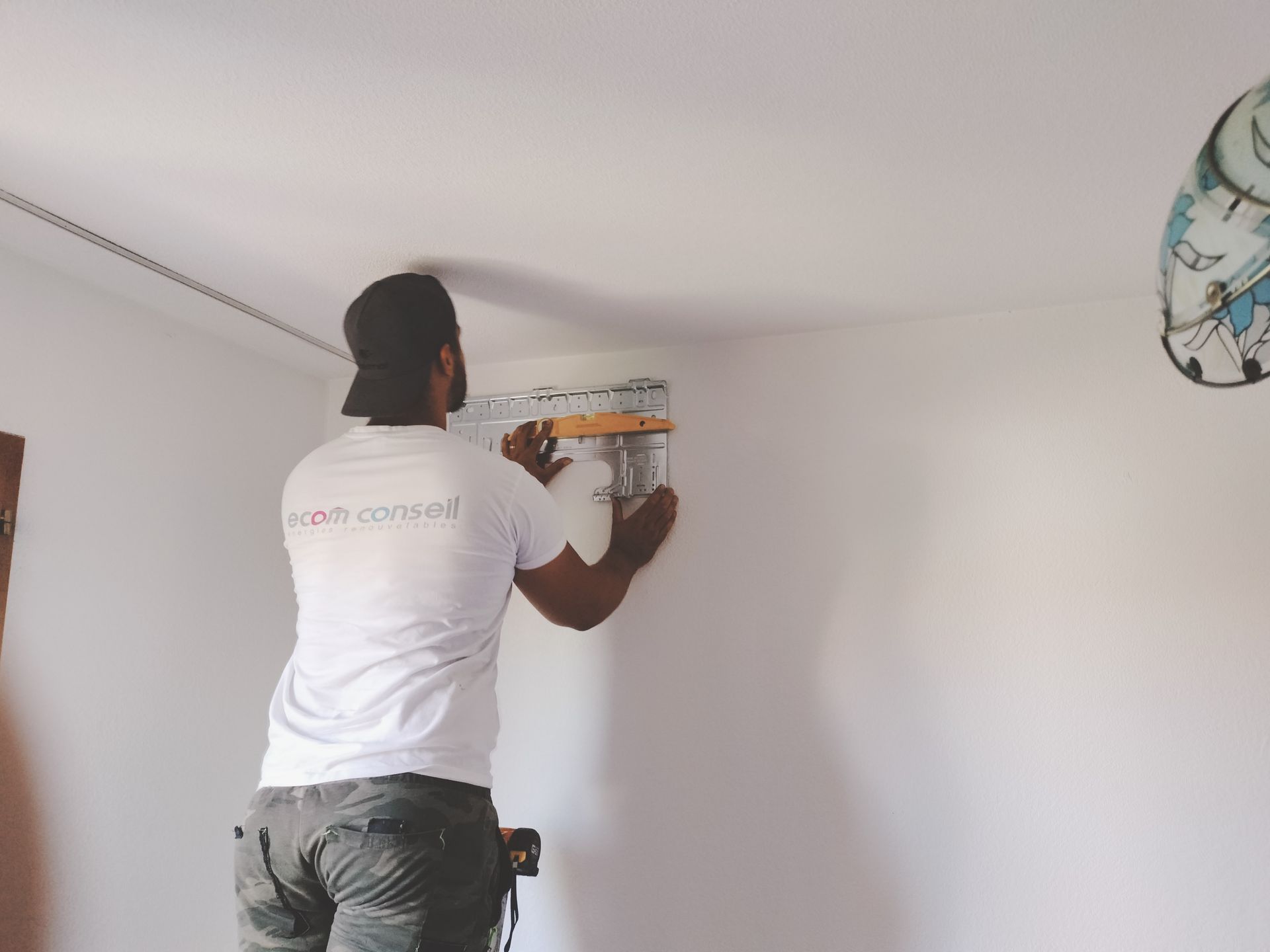 Pose de climatiseur mural