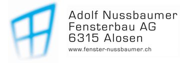 Logo von der Adolf Nussbaumer Fensterbau AG