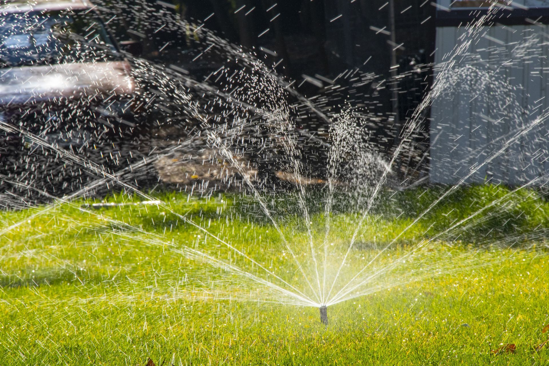Arrosage automatique d'un jardin