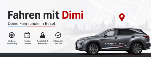 Logo Fahren mit Dimi Fahrschule Gross