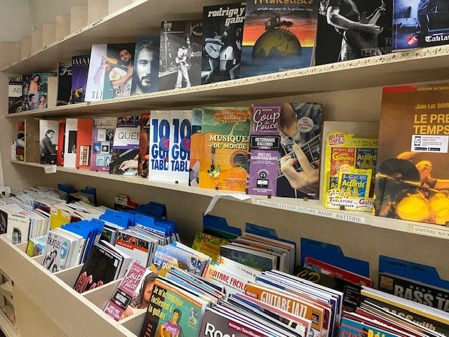 Rayon de la librairie musicale