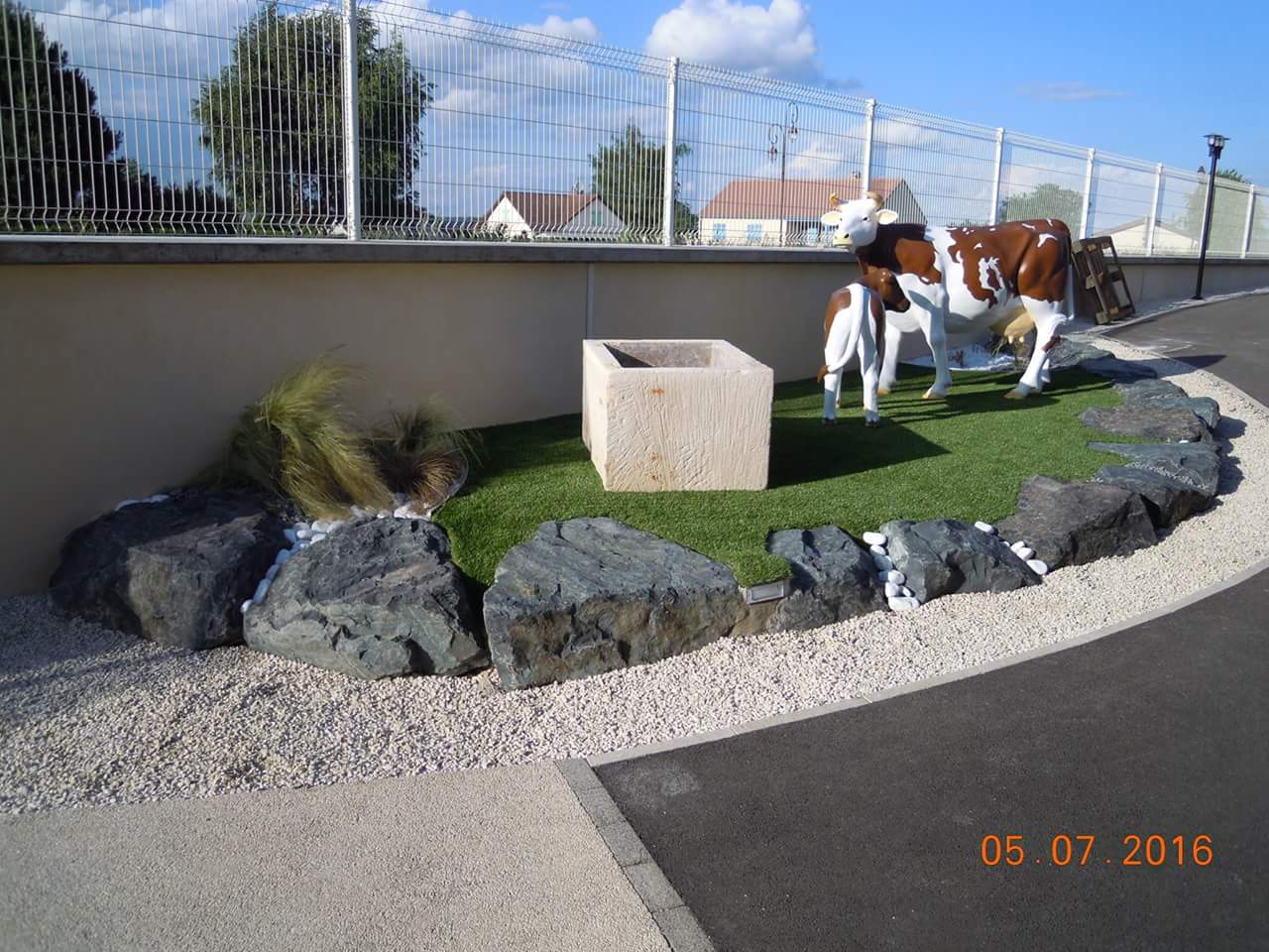 pelouse synthétique