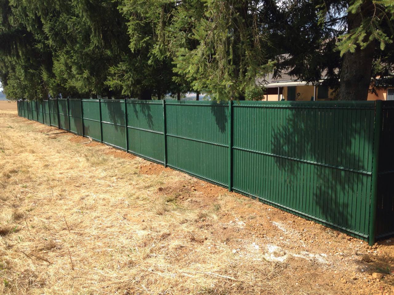 clôture verte