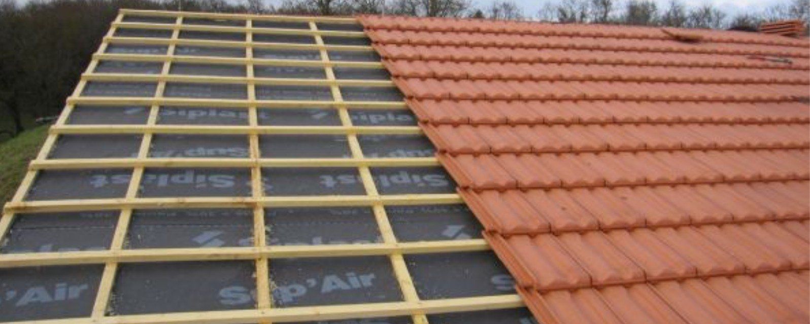 Couverture en tuiles terre cuite