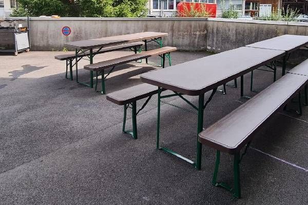 Recycling TAXI GmbH – Bierzeltgarnitur