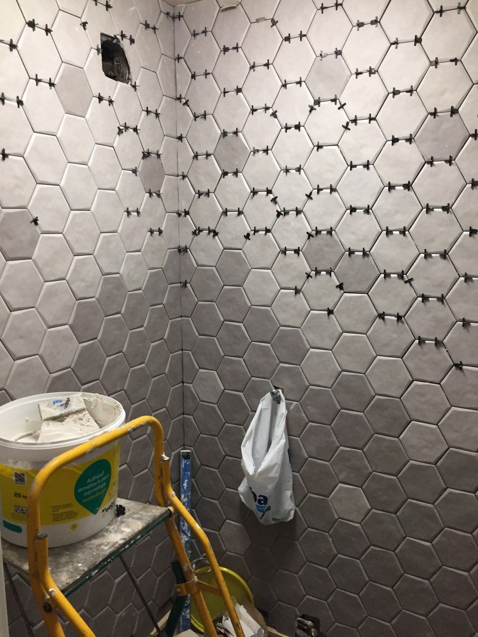 Pose de faïence et de carrelage